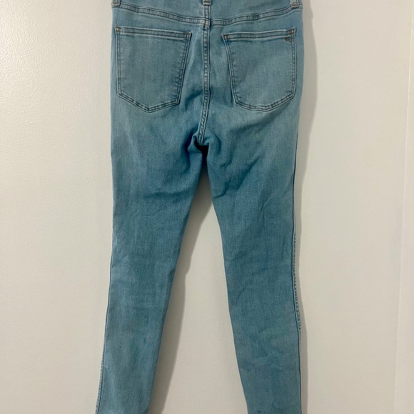 Madewell 10” high rise skinny jeans light wash size 26/2 - Picture 2 of 4